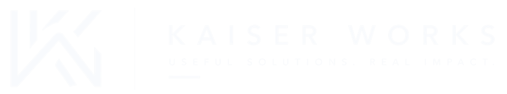 Kaiser Works — Useful solutions. Real impact.